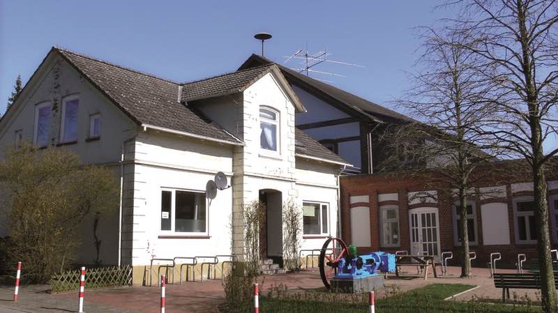 Stadtwerkehaus mit unserer Klubstation